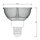 AV-PAR30E3 7X1W setting