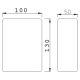 100×130×50MM setting