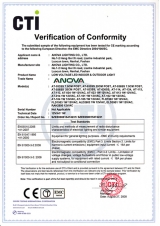 LED Indoor & Outdoor Light CE-EMC Certificate