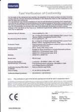 Intertek CE Certificate -1